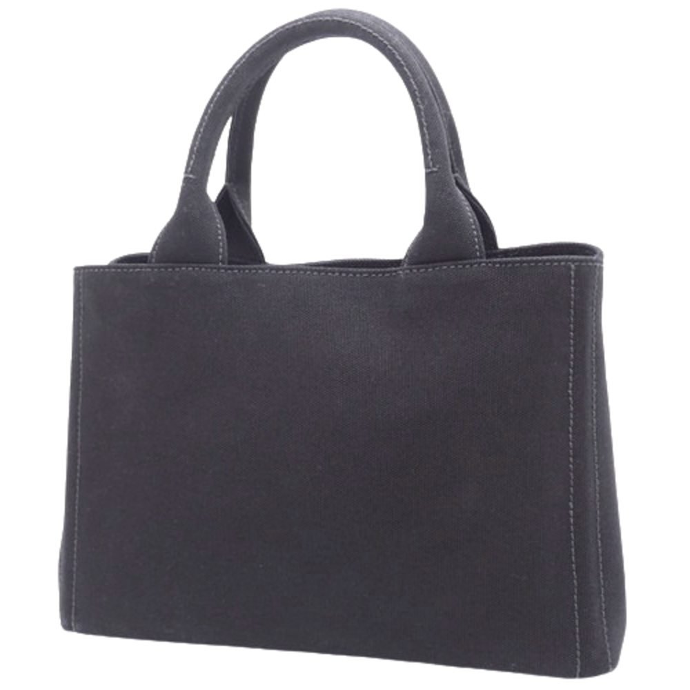 Prada Black Silver Handbag Hardware